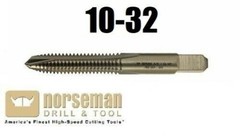 10-32 Spiral Point 2FL Plug Tap High Speed Steel BEST QUALITY Norseman 60271