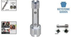 Heavy Duty Tub Drain Remover Wrench &ndash; Dual Ended Aluminum Tool for Bath Drains