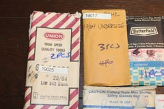 UNION BUTTERFIELD LOT OF 60 HSS DRILL BIT BLANKS &ndash; Made in USA &ndash; NEW