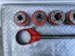 RIDGID 12R 1/2&Prime; &ndash; 2&Prime; Pipe Threading Threader 6 Die Set L@@K #8