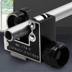 2PCS Mini Tubing Cutter 1/8&Prime; to 1-1/8&Prime; + Deburring Tool for Copper Aluminum PVC