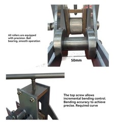 Bending Machine TR-40 Steel Pipe Square Pipe Roller Bending Machine
