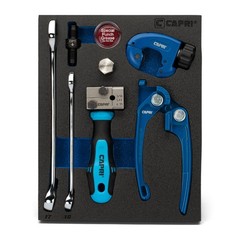 Capri Tools 3/16 in. Double Flaring Tool Kit for Brake Lines 3/16&Prime; SAE (4.75 &hellip;