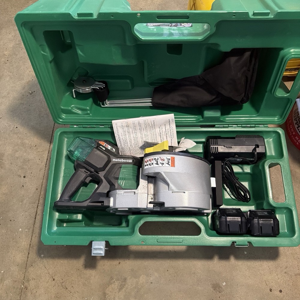 Metabo 36 Volt 5/8&Prime; Cordless Rebar Bender/Cutter Kit VB3616DA