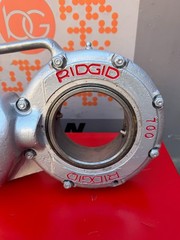 RIDGID Model 700 Power Drive Pipe Threader 12R Die Head Set 1/2-2 NPT Metal Case