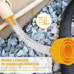 Wet Vac Attachment A/C Drain Lines Cleaner Tool, AC Drain Line Vacuum Adapter&hellip;