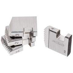 Manual Threading/Pipe and Bolt Dies Only, 1/2 in &ndash; 14 NPT, 12R Ridge Tool
