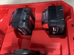 Milwaukee 2922-22 M18 Press Tool/2x 5.0 BATTS/FAST CHARGER INCL/SHIP FAST!!