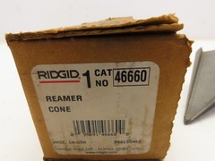 Genuine Rigid 46660 Reamer Cone Left Hand & Right Hand Cut New