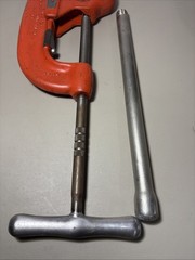 Ridgid 44-S Four Wheel Pipe Cutter 2 1/2&Prime; to 4&Prime; Made in USA Excellent Condition