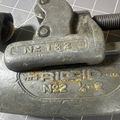 Pipe Cutter, Ridgid Heavy Duty, No. 2 1/8 To 2 In , Old School USA Made