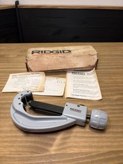 RIDGID 152 Tubing Pipe Cutter 1/4&rdquo;&ndash;2-5/8&rdquo; Cat No. 31642 w/ Box & Manuals USA