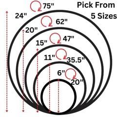 CLPA Pipe Wrap &mdash; Wrap-Around Marking Tool &mdash; Fits up to 6 Inches, Clear
