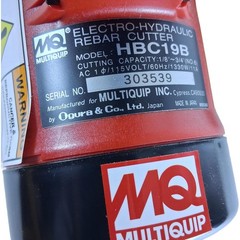 Multiquip HBC19B Handheld, Electro-Hydraulic Rebar Cutter For Cutting Systems