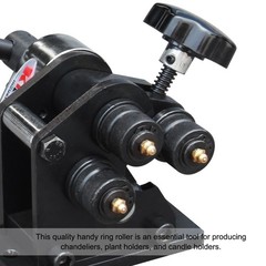 KAKA Industrial PR-3 Manual Plate Steel Ring Roll Bender, Easy Operation
