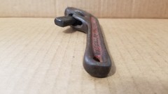 Vintage Ridgid E8 Offset Red Pipe Wrench working VGC
