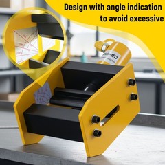Copper Pipe Bender 20T Metal Sheet Bending Tool for Thickness Aluminum Iron Bend