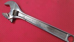&ldquo;RIDGID&rdquo; #710 &ndash; 10&Prime; FORGED STEEL ADJUSTABLE END WRENCH MADE IN U.S.A.