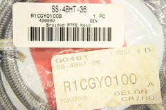 SWAGELOK R1CGY0100 SS-4BHT-36 1/4 x 36 Stainless Steel Jacketed PTFE Hose Original Box