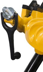 Steel Dragon Tools&reg; 72037 6&Prime; Tripod Pipe Chain Vise Stand Model 460 12R 300 700
