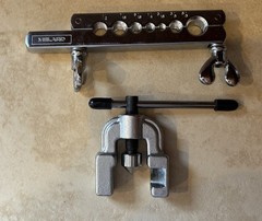 Melard 45 Degree Professional Flaring Tool &lrm;1354 Hardened Polished Steel Cone