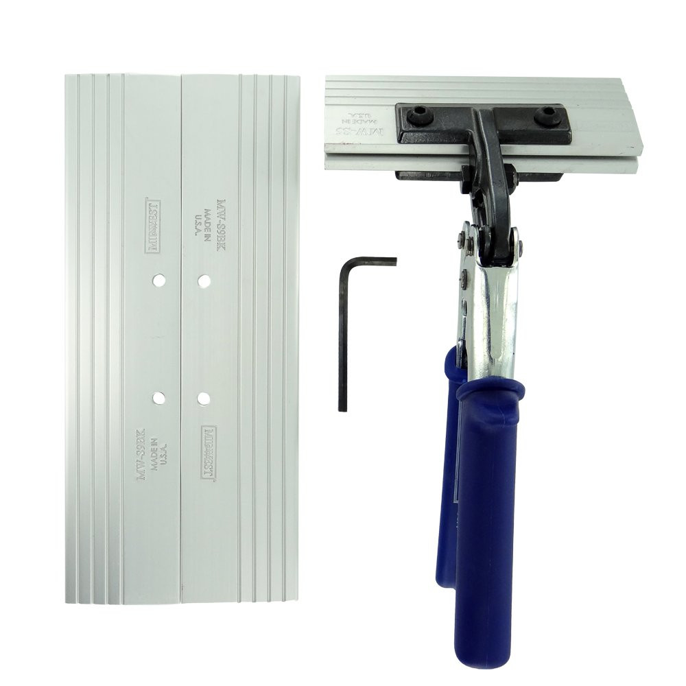 MIDWEST Seamer Set &ndash; 5 & 9 Inch Offset Sheet Metal Bender Set, Made in the US&hellip;