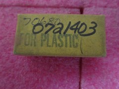 Rigid 1/4&Prime; NPT Pipe Dies 70680 &ndash; For Plastic PVC 00-R, 12-R, 0-R, 11-R, 111-R
