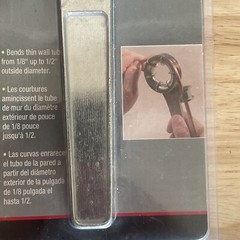 NOS Empire Tube Bender -Bends up to 1/8&rdquo;-1/2&rdquo; Thin wall Tubing 2884