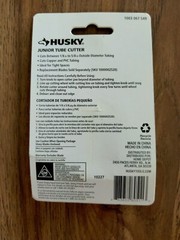 Husky Junior Tube Cutter Cuts 1/8&Prime; To 5/8&Prime; Outside Diameter Copper & PVC Tubing