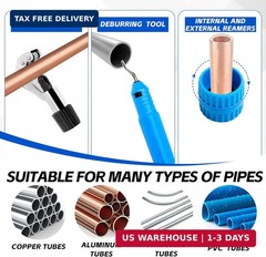Tube Bender Kit, for 1/4&Prime;-7/8&Prime; O.D. 90&deg; Forward/Reverse Bending Ratcheting Tubin