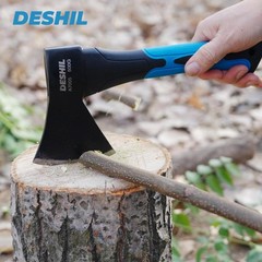 10&rdquo; Outdoor Hatchet Forged Carbon Steel Heat Treated Hand Tool, Fiberglass