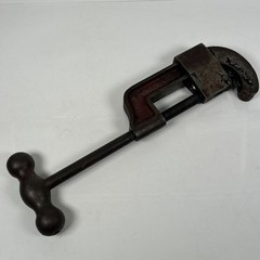 Vintage Reed Mfg. No 2W 3-Wheel Pipe Cutter Pat. 2005163 USA Heavy Duty Tool