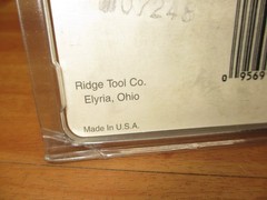 Ridgid 47740 *NEW* 1/4&Prime;-3/8&Prime; NPT Alloy Steel Universal Thread Dies RH