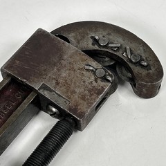 Vintage Reed Mfg. No 2W 3-Wheel Pipe Cutter Pat. 2005163 USA Heavy Duty Tool