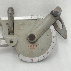 RIDGID NO. 368 3/4 OD 3-1/2 RADIUS GEARED RATCHET TUBE BENDER 35175 FAST SHIP