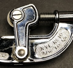 Vintage NYE Tube Cutter #10 3/16-3/4&rdquo; Made In USA