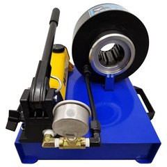 220V Manual High-pressure Pipe Shrinking Machine Mold Pipe Press Hose Crimper 1&Prime;