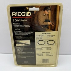 RIDGID 6&prime; Cable Extension for Inspection Camera (No. 31133)
