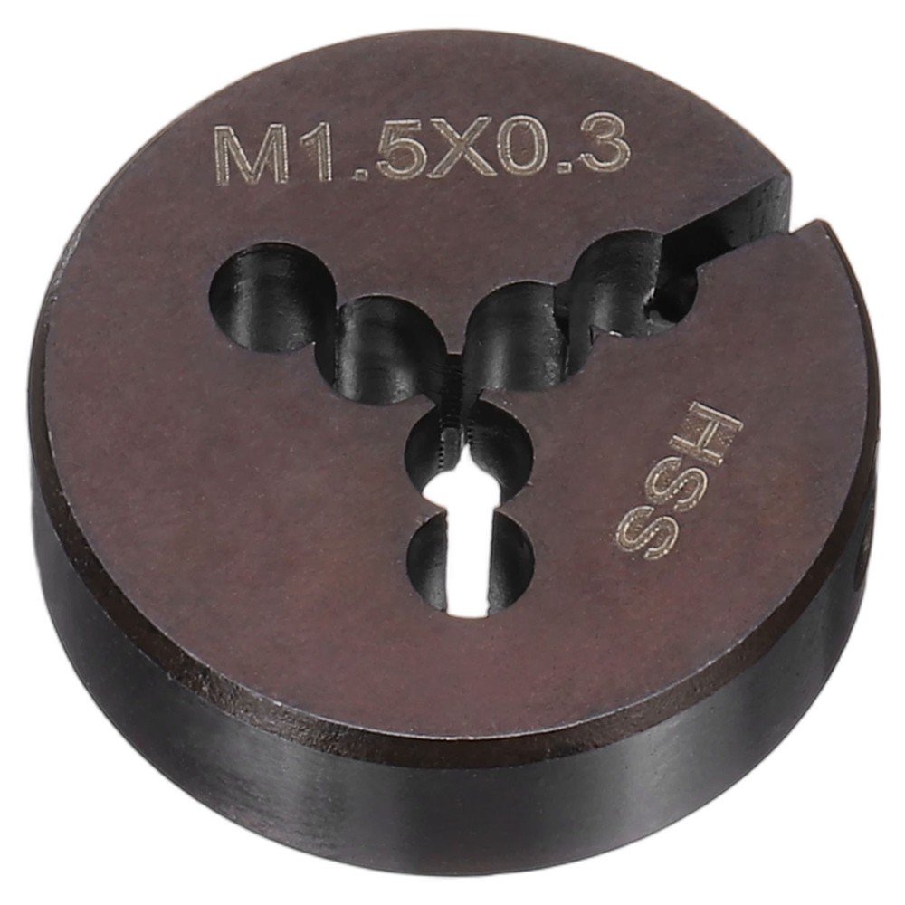 HSS M1.5 x 0.3 Metric Machine Thread Round Die Right Hand High Speed Steel