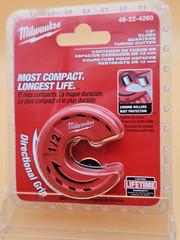 Milwaukee 48-22-4260 1/2&Prime; Close Quarters Tubing Cutter NEW