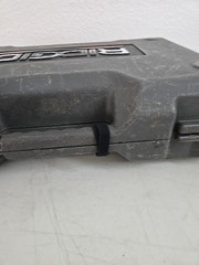 Ridgid RP 200-B Compact Press Tool Kit w/4 Jaws, Battery, And Case Used