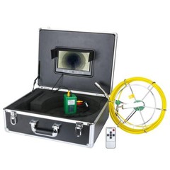 9&Prime;LCD 50M Pipe Inspection 1000 TVL Video Camera LED Waterproof Drain Pipe Sewer