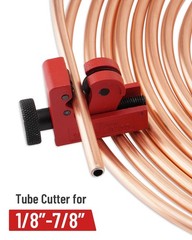 25 ft 3/16in Copper Coated Brake Line Flaring Tool Kit, Includes 3-in-1 Tube &hellip;