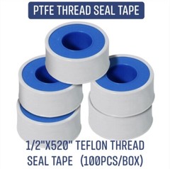 1/2&Prime;x520&Prime; Teflon Thread Seal Tape (100pcs/box)
