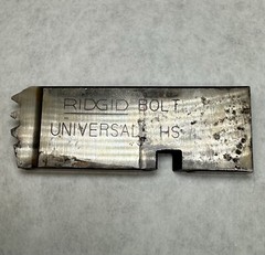 NEW Ridgid 2&rdquo;-4-1/2 UNC Bolt Die #2, High Speed, Universal, 48290