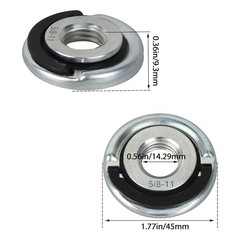 2Pack Universal 5/8-11inch Thread Change 1.75inch Disc Flange Locking ,3514
