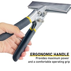 Sheet Metal Hand Seamer 6 Inch Straight Jaw Bender Tool Flattening Non-Slip