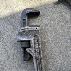 Vtg Reed Mfg ARW24 Heavy Duty Aluminum Straight Handle 24&Prime; Pipe Wrench