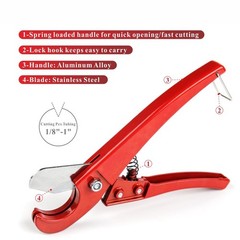 IWISS iCrimp PEX Pipe Cutters Tool for Cutting Small, Original Version
