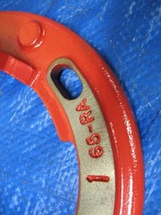 RIDGID 65 RA Drive Plate Plate Parts RIDGID 1&Prime; TO 2&Prime; PIPE THREADER
